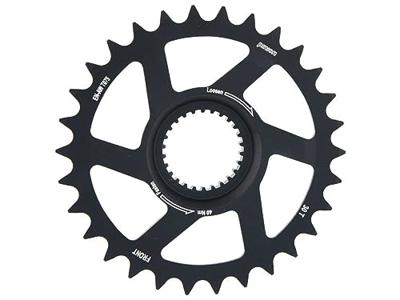 Pinion kettingwiel chain ring alu, 30t.,black