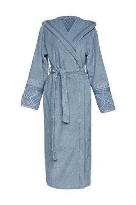 Pip Studio Pip Studio Soft Zellige Bathrobe Blue Grey L