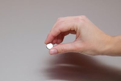 Magneet maul neodymium rond 30mm 21kg nikkel Magneet maul neodymium rond 30mm 21kg nikkel