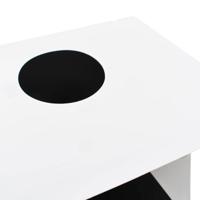 Softbox met LED-lamp inklapbaar 40x34x37 cm kunststof wit - thumbnail