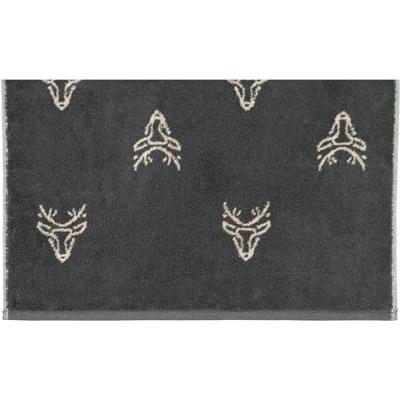 Cawö Cawö Alpenchic Edition 6229 Handdoek 50x100 grijs
