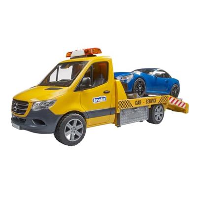 bruder Mercedes Benz Sprinter Auto transport en roadster modelvoertuig