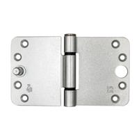 BSW glijlagerscharnier - 818 Allround - SKG*** - afgerond - 89x152x3 mm - gegalvaniseerd - thumbnail