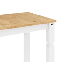 Eettafel Corona 112x60x75 cm massief grenenhout wit - thumbnail