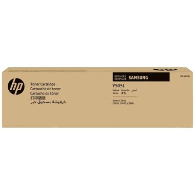 HP Toner CLT-Y505L Origineel Geel 3500 bladzijden SU512A