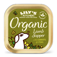 Lily&apos;s Kitchen Organic Supper met Lam natvoer hond 11 x 150 gram - thumbnail