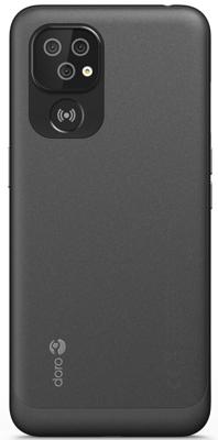 Doro 8100 4G smartphone senior - mobiele telefoon - waterdicht - triple camera - noodoproepknop met GPS - 6,1 inch scherm - gezichtsherkenning - Android (zwart)