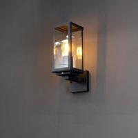 ECO-Light KARO 2100310 Buitenlamp (wand) E27 Zwart - thumbnail