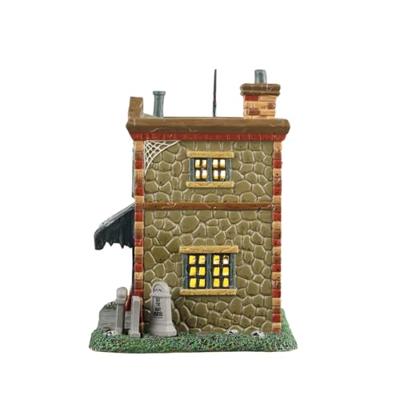 Lemax hocus focus undead portrait studio verlicht huisje Spooky Town 2025