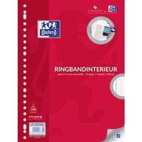 Interieur oxford a4 23-rings ruit 5 mm 90 gr 100 vel - thumbnail