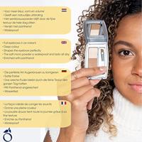 Herome Compact powder medium brown 3 Gram - thumbnail