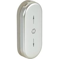 Hoppe Hoppe U26SV afdekrozet draaikiepsluting - aluminiumgrijs - thumbnail