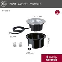 Paulmann Durea 200 94655 Vloerinbouwlamp RVS - thumbnail