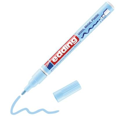 Viltstift edding 751 lak rond 1-2mm pastel blauw Viltstift edding 751 lak rond 1-2mm pastel blauw