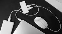 Macally UC3HUB4C 3.1 USB-C naar 4-poorts USB-A hub met 1 USB-C laadpoort - thumbnail