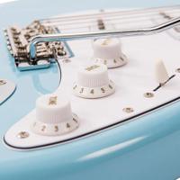 Vintage V6LB Reissued Laguna Blue elektrische gitaar - thumbnail