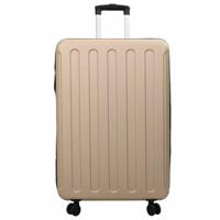 VidaXL Koffer met slot champagne 50 x 30 x 76 cm abs kunststof - thumbnail