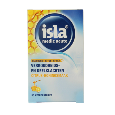 Citrus honing keelpastille 50 Pastilles