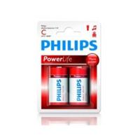 Philips batterij "powerlife" battery powerlife lr14 baby 2 in blister - thumbnail