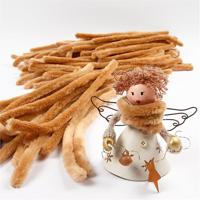 Creativ Company Chenille, l: 30 cm, dikte 6 mm, beige, 50 stuk/ 1 doos - thumbnail