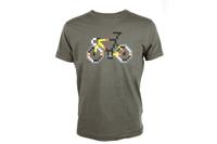 Cinelli Pixel Bike Vigo T-shirt Charcoal - thumbnail