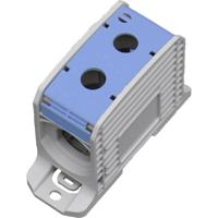 HoraeTec 087910-1-3 Serieklem PA Grijs-wit (RAL 7035), Blauw 1-polig 420 A, 340 A 600 V Geleidertype: N - thumbnail