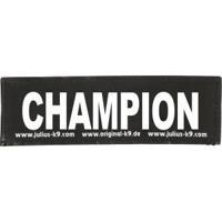 Julius-K9 tekstlabel Champion 11 x 3 cm - thumbnail