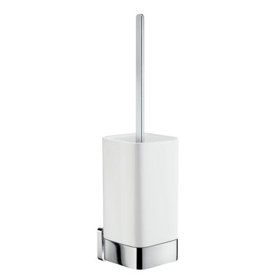 Toiletborstel Smedbo Ice met Houder Porselein 7.8x10.3x37 cm Chroom Toiletborstel Smedbo Ice met Houder Porselein 7.8x10.3x37 cm Chroom
