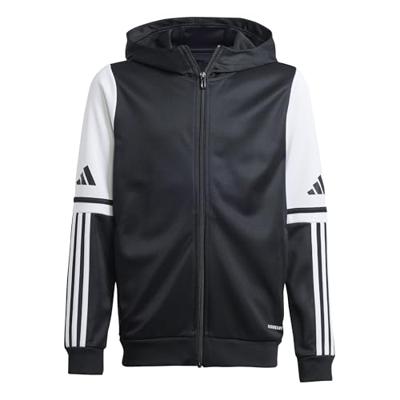 adidas Squadra 25 Hooded Trainingsjack Kids Zwart Wit
