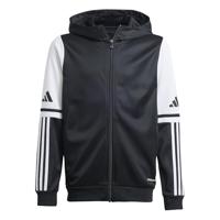 adidas Squadra 25 Hooded Trainingsjack Kids Zwart Wit - thumbnail