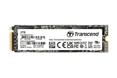 Transcend MTE712P 256 GB NVMe/PCIe M.2 SSD 2280 harde schijf PCIe NVMe 4.0 x4 Industrial TS256GMTE712P Transcend MTE712P 256 GB NVMe/PCIe M.2 SSD 2280 harde schijf PCIe NVMe 4.0 x4 Industrial TS256GMTE712P