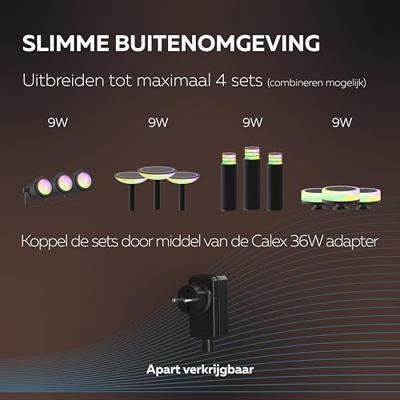 Circle Adapter 36W - IP44 extensie Calex 24V 5401002000