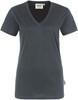 Hakro 126 Women's V-neck shirt Classic - Anthracite - 5XL - thumbnail