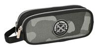 Schoolpennenzak Safta Stone Zwart 21 x 8 x 6 cm - thumbnail