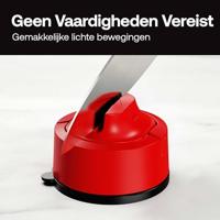 AnySharp Evo Messenslijper - Rood - thumbnail