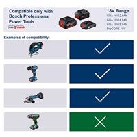 Bosch Professional GBA 18V 4.0AH 1600Z00038 Gereedschapsaccu 18 V 4 Ah Li-ion - thumbnail
