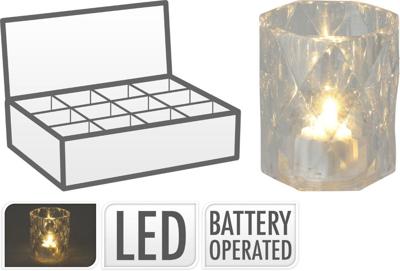 Lamp Mini 6 cm Transparent kerst Nampook - Nampook Lamp Mini 6 cm Transparent kerst Nampook - Nampook