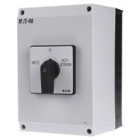 Eaton T5B-4-8902/I4 Nokkenschakelaar 63 A 2 x 60 ° Grijs, Zwart 1 stuk(s)