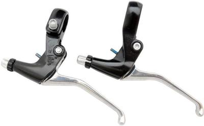 Simson Remgrepenset v-brake/cantilever 4-vinger zwart 2-delig