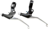 Simson Remgrepenset v-brake/cantilever 4-vinger zwart 2-delig - thumbnail