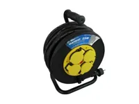 KabelHaspel 25 meter 3x1,5mm² H07 neopreen snoer met thermische beveiliging - thumbnail