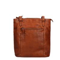 Bear Design Cow Lavato Sandy Schouder/ Rugtas Cognac - thumbnail