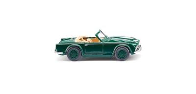 Wiking 081506 H0 Auto Triumph TR4 - mosgroen Wiking 081506 H0 Auto Triumph TR4 - mosgroen