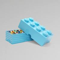 Room Copenhagen LEGO Storage Brick 8 Azuurblauw opbergdoos - thumbnail