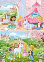 Ravensburger puzzel Prince & Princess 2x12 stukjes - thumbnail