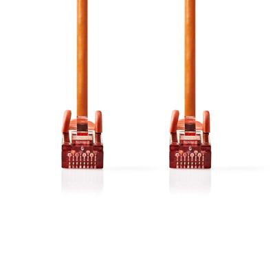 CAT6-kabel | RJ45 Male | RJ45 Male | S/FTP | 0.50 m | Rond | LSZH | Oranje