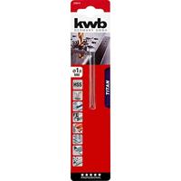 kwb 238610 HSS Metaal-spiraalboor 1 mm Gezamenlijke lengte 34 mm M2 DIN 338 Cilinderschacht 1 stuk(s) - thumbnail