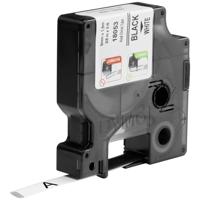 Dymo IND krimpkous zwart op wit, 9 mm x 1,5 meter label krimpkous - thumbnail