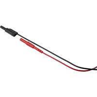 VOLTCRAFT MB-702 Meetadapter voor batterij - Recht Zwart, Rood - thumbnail