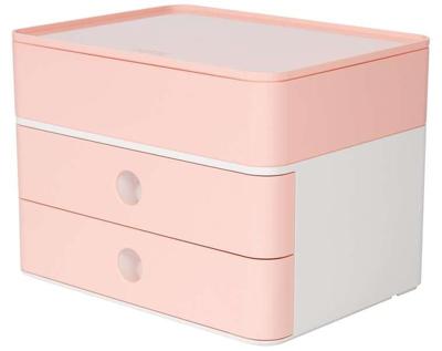 HAN ha-1100-86 smart-box plus allison 2 lades en box flamingo roze